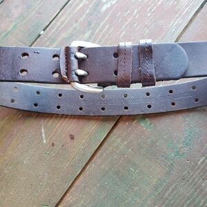 Brown Leather Child's Belt, S